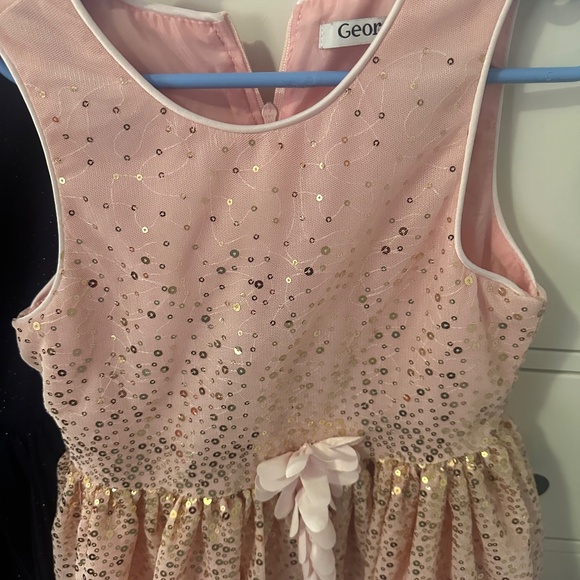 Lot of two size 8 girls glitter sparkle dresses - Picture 3 of 3